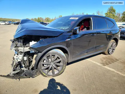 5J8YE1H0XTL019884 — 2026 Acura MDX, Передняя часть, фото до ремонта