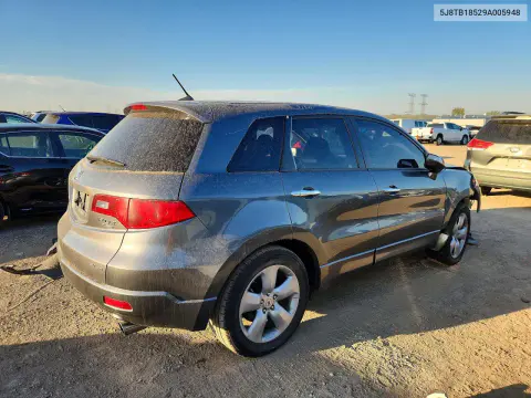 2009 Acura Rdx Technology VIN 5J8TB18529A005948 фото 3