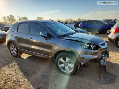 2009 Acura Rdx Technology VIN 5J8TB18529A005948 фото 4