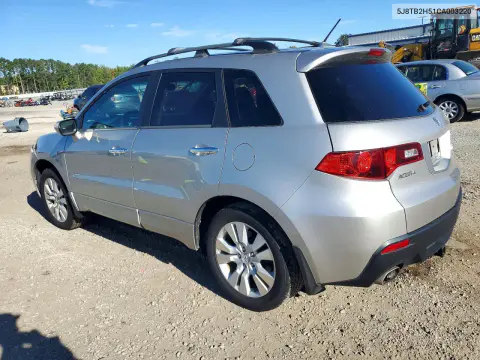 2012 Acura Rdx Technology VIN 5J8TB2H51CA003220 фото 2