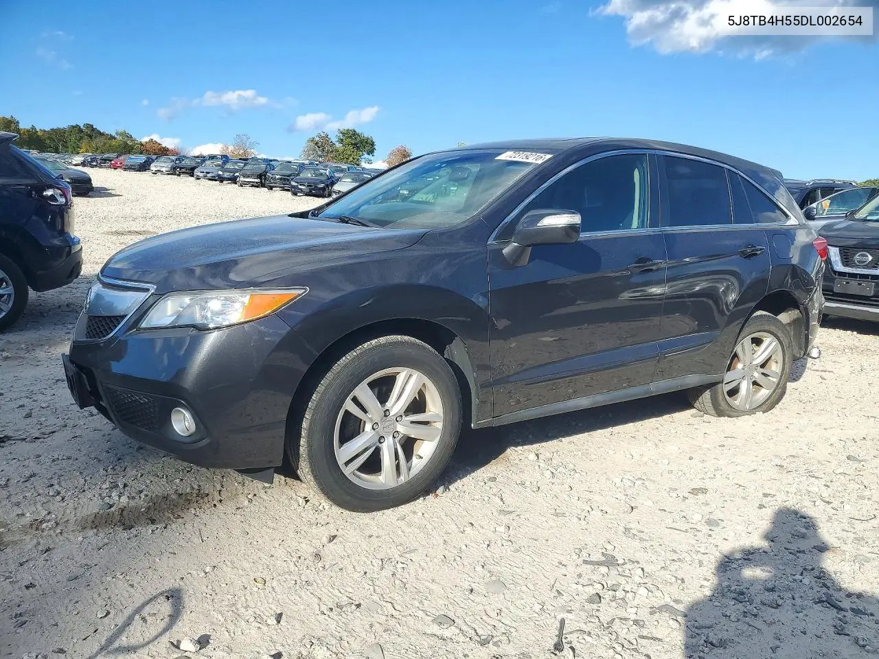2013 Acura Rdx Technology VIN 5J8TB4H55DL002654 фото 1
