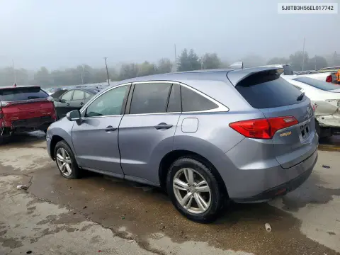 2014 Acura Rdx Technology VIN 5J8TB3H56EL017742 фото 2