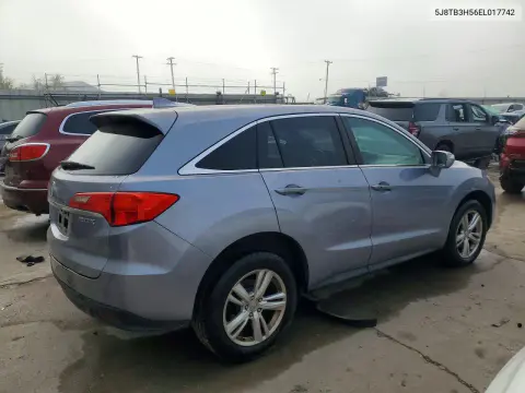 2014 Acura Rdx Technology VIN 5J8TB3H56EL017742 фото 3