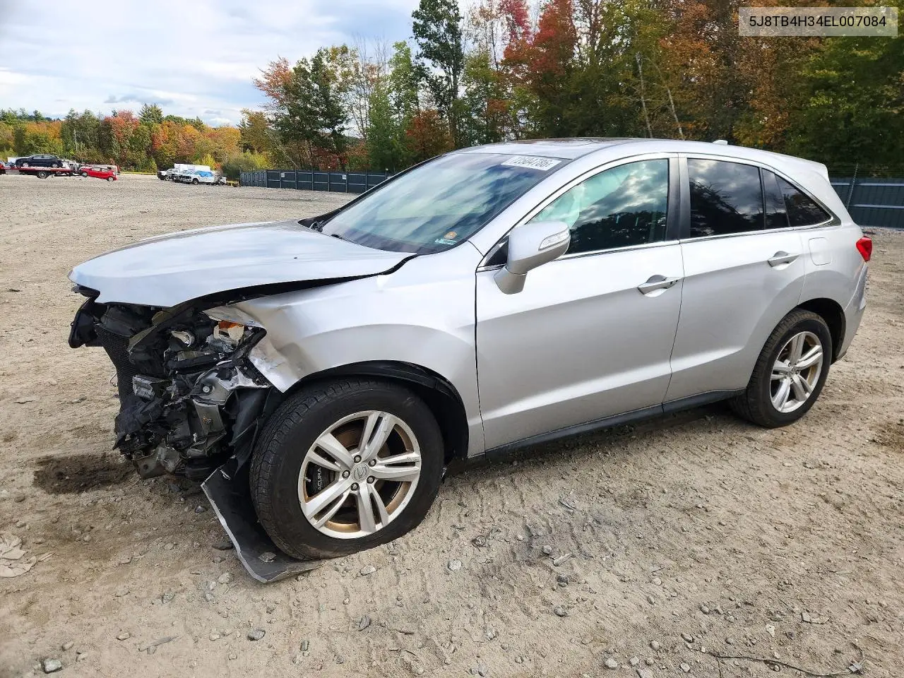 2014 Acura Rdx VIN 5J8TB4H34EL007084 фото 1