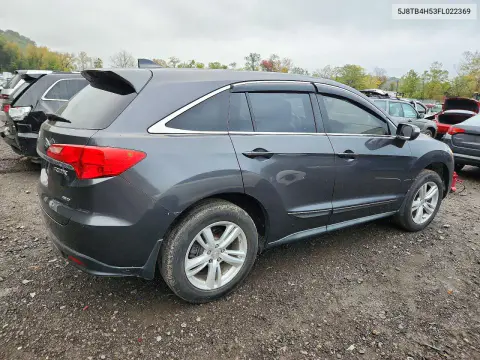 2015 Acura Rdx Technology VIN 5J8TB4H53FL022369 фото 3