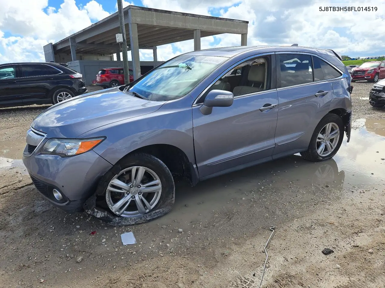 2015 Acura Rdx Technology VIN 5J8TB3H58FL014519 фото 1