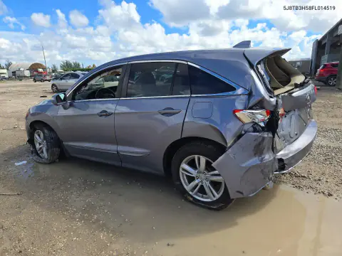 2015 Acura Rdx Technology VIN 5J8TB3H58FL014519 фото 2
