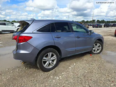 2015 Acura Rdx Technology VIN 5J8TB3H58FL014519 фото 3