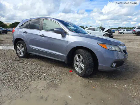 2015 Acura Rdx Technology VIN 5J8TB3H58FL014519 фото 4