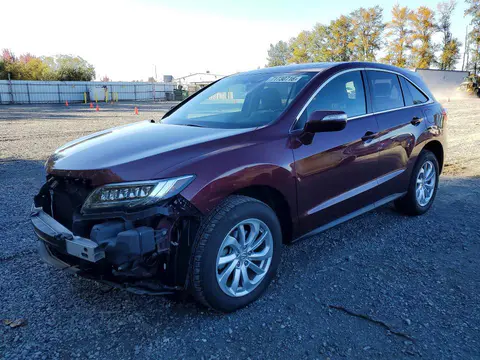 5J8TB4H31HL016121 — 2017 Acura RDX, Передняя часть (Front End), фото до ремонта