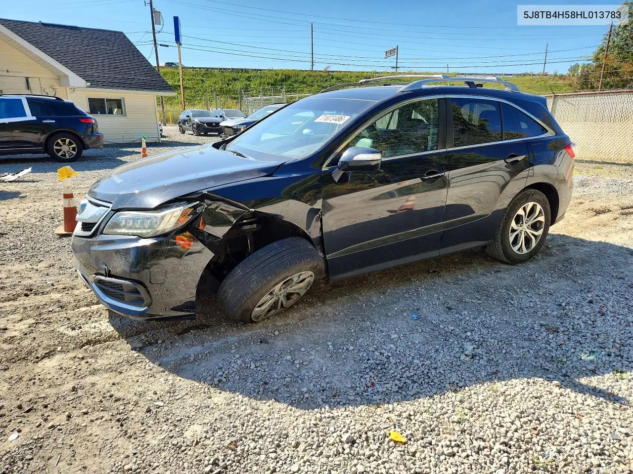 2017 Acura Rdx Technology VIN 5J8TB4H58HL013783 фото 1