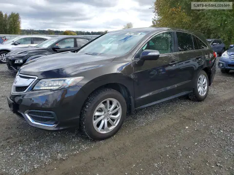 2017 Acura Rdx Technology VIN 5J8TB4H55HL026569 фото 1