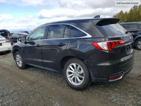 2017 Acura Rdx Technology VIN 5J8TB4H55HL026569 фото 2