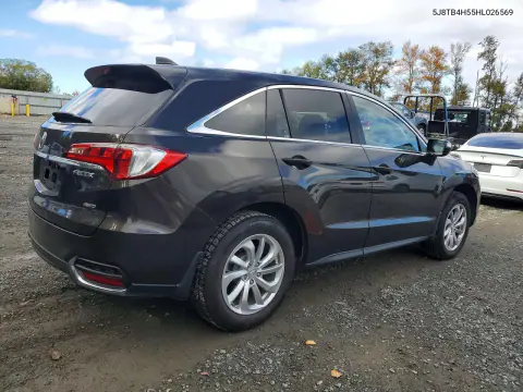 2017 Acura Rdx Technology VIN 5J8TB4H55HL026569 фото 3