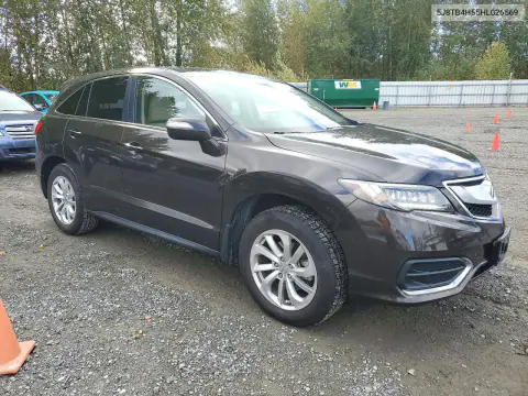 2017 Acura Rdx Technology VIN 5J8TB4H55HL026569 фото 4