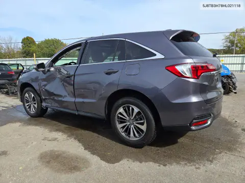 2017 Acura Rdx Advance VIN 5J8TB3H78HL021118 фото 2