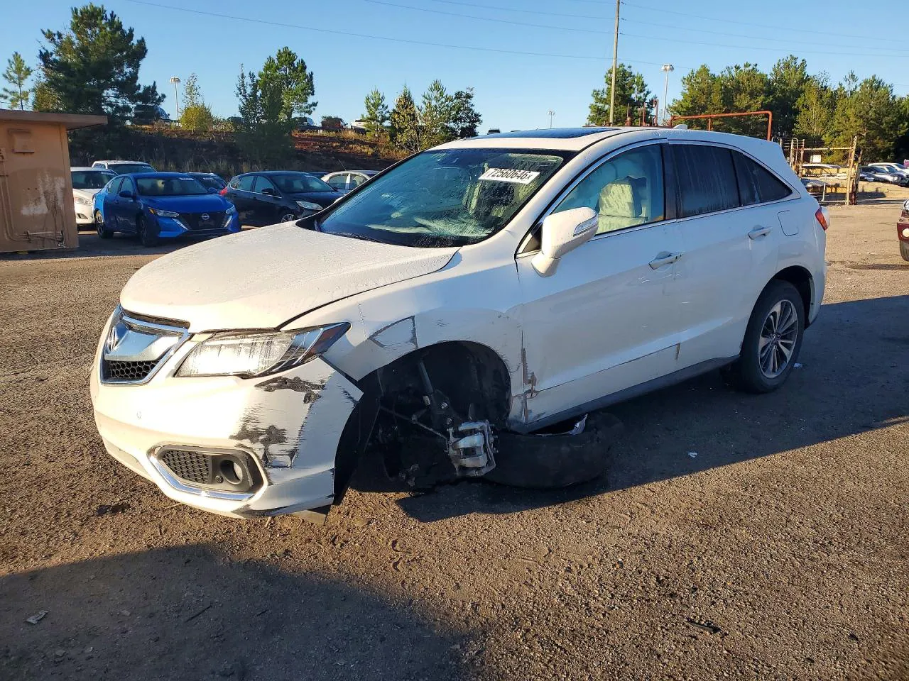 2017 Acura Rdx Advance VIN 5J8TB4H72HL033996 фото 1