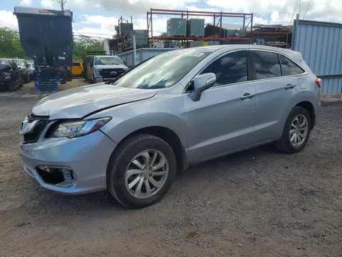 5J8TB3H32JL007606 — 2018 Acura RDX, Передняя часть (Front End), фото до ремонта