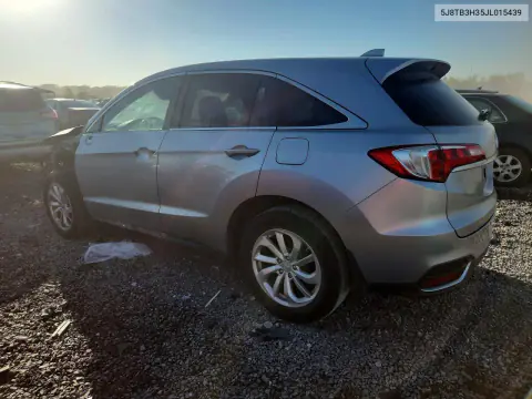 2018 Acura Rdx VIN 5J8TB3H35JL015439 фото 2