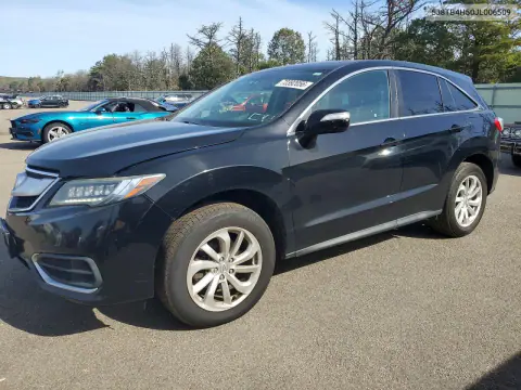 5J8TB4H50JL006509 — 2018 Acura RDX, Передняя часть, фото до ремонта