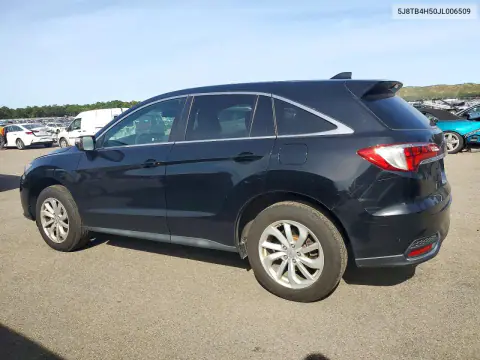 2018 Acura Rdx Technology VIN 5J8TB4H50JL006509 фото 2