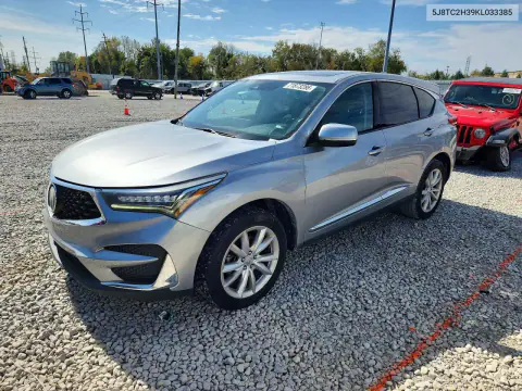 2019 Acura Rdx VIN 5J8TC2H39KL033385 фото 1