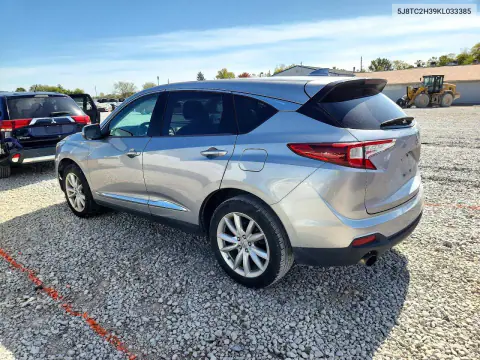 2019 Acura Rdx VIN 5J8TC2H39KL033385 фото 2