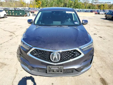 2020 Acura Rdx VIN 5J8TC2H37LL014240 фото 5