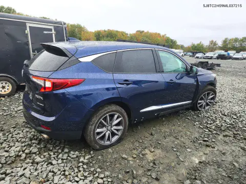 2021 Acura Rdx Technology VIN 5J8TC2H59ML037215 фото 3