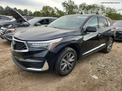 2021 Acura Rdx Technology VIN 5J8TC2H57ML016413 фото 1