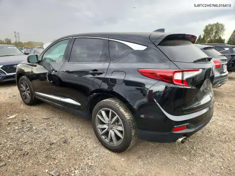 2021 Acura Rdx Technology VIN 5J8TC2H57ML016413 фото 2