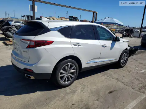 2023 Acura Rdx Technology VIN 5J8TC1H55PL001570 фото 3