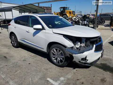 2023 Acura Rdx Technology VIN 5J8TC1H55PL001570 фото 4