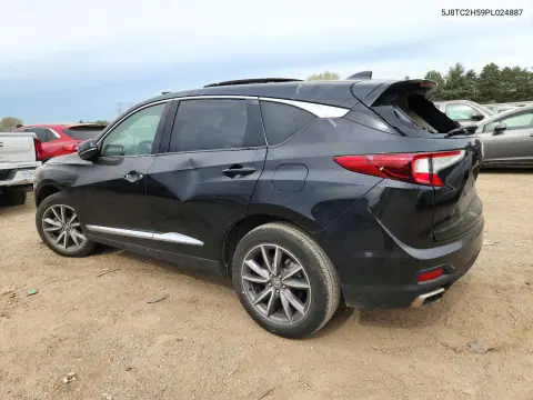 2023 Acura Rdx Technology VIN 5J8TC2H59PL024887 фото 2