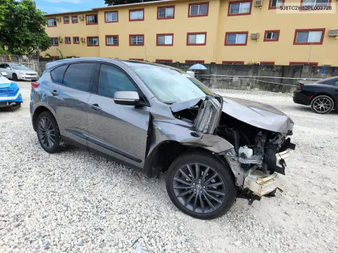 2023 Acura Rdx A-Spec Advance VIN 5J8TC2H82PL003728 фото 4