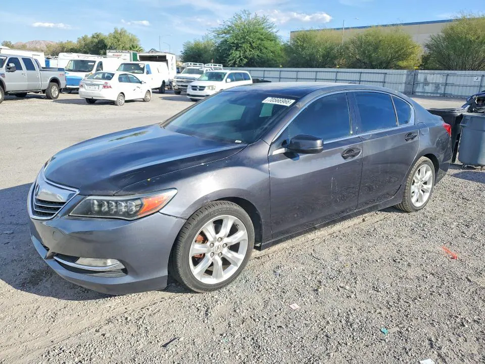 2014 Acura RLX VIN JH4KC1F36EC002606 фото 1