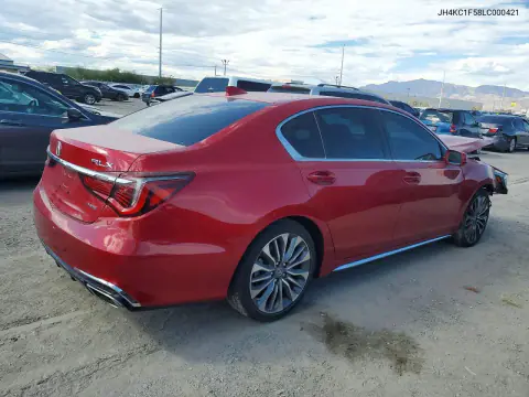 2020 Acura Rlx Technology VIN JH4KC1F58LC000421 фото 3