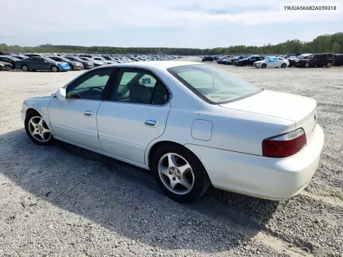 2002 Acura 3.2Tl VIN 19UUA56682A059318 фото 2