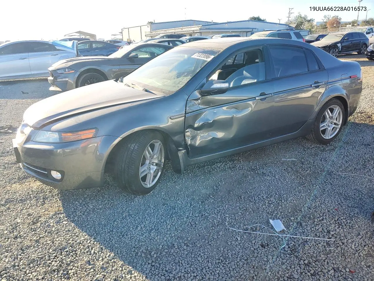 2008 Acura Tl VIN 19UUA66228A016573 фото 1