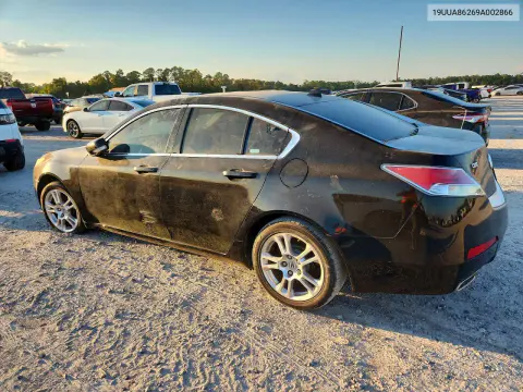 2009 Acura Tl VIN 19UUA86269A002866 фото 2