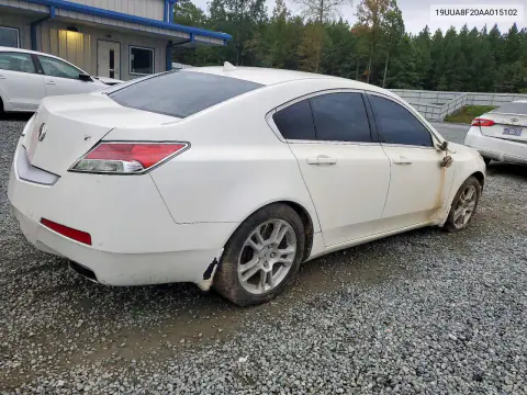 2010 Acura Tl VIN 19UUA8F20AA015102 фото 3