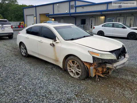 2010 Acura Tl VIN 19UUA8F20AA015102 фото 4