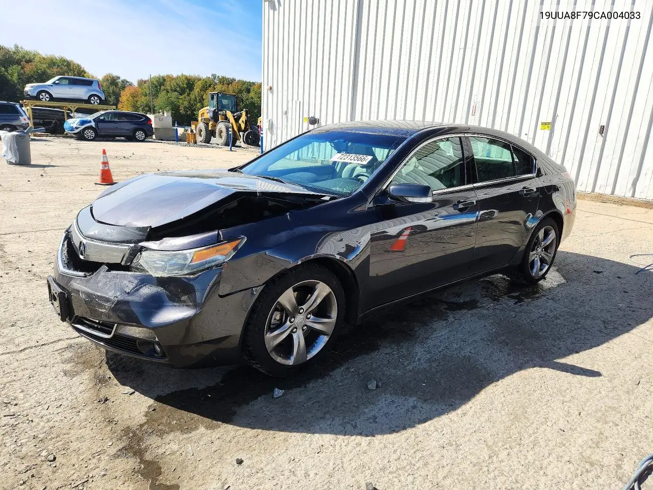 2012 Acura Tl VIN 19UUA8F79CA004033 фото 1