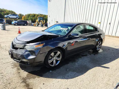 19UUA8F79CA004033 — 2012 Acura TL, Передняя часть, фото до ремонта