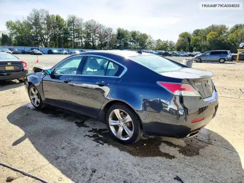2012 Acura Tl VIN 19UUA8F79CA004033 фото 2
