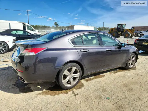 2012 Acura Tl VIN 19UUA8F79CA004033 фото 3