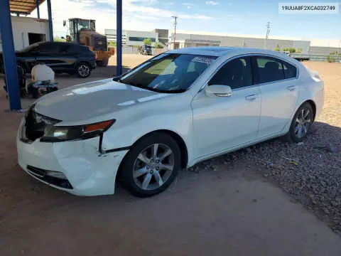 19UUA8F2XCA032749 — 2012 Acura TL, Передняя часть, фото до ремонта