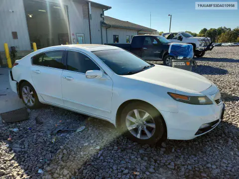2013 Acura Tl Tech VIN 19UUA8F53DA010958 фото 4
