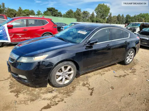 19UUA8F58EA004154 — 2014 Acura TL, Сторона, фото до ремонта