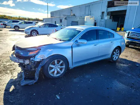 19UUA8F55EA003530 — 2014 Acura TL, Передняя часть, фото до ремонта